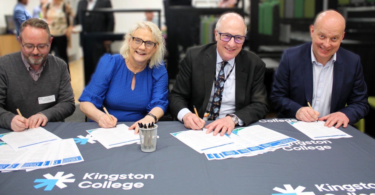 Kingston College Hosts Launch Event for South London’s Groundbreaking Skills and Employment Charter Kingston College Hosts Launch of Skills & Employment Charter
