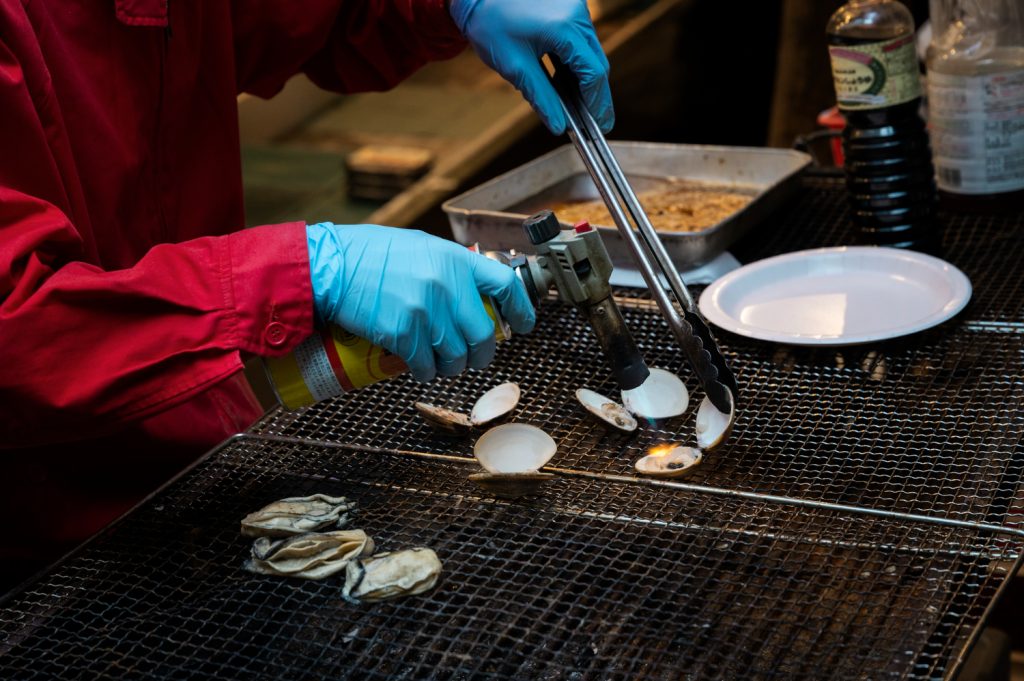 Radioactive shrimp recall